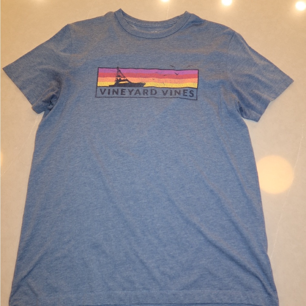 Vineyard Vines Sunset Graphic Tee
